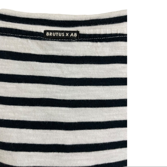 Scotch & Soda Brutus X AB striped limited edition Colab. Mens size Small. - Picture 8 of 9